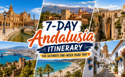Scenic road trip through Seville, Córdoba, Granada, Ronda, and Málaga on a 7-day Andalusia itinerary