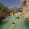 Canyoning adventure in turquoise river canyon in Sierras de Cazorla natural park Jaen - Andalucia Tours adventure and active tours