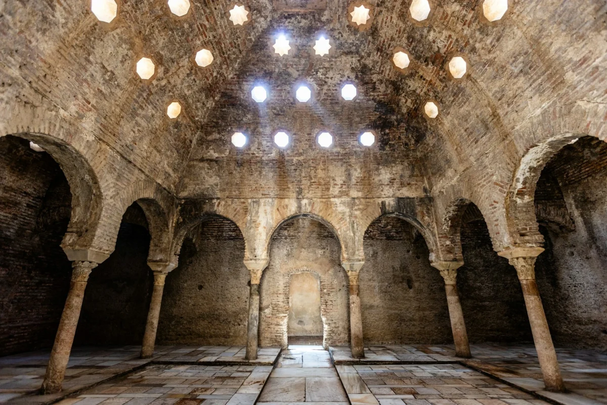 El Bañuelo, Granada, Spain El Bañuelo historic Arab baths in Granada, Spain.