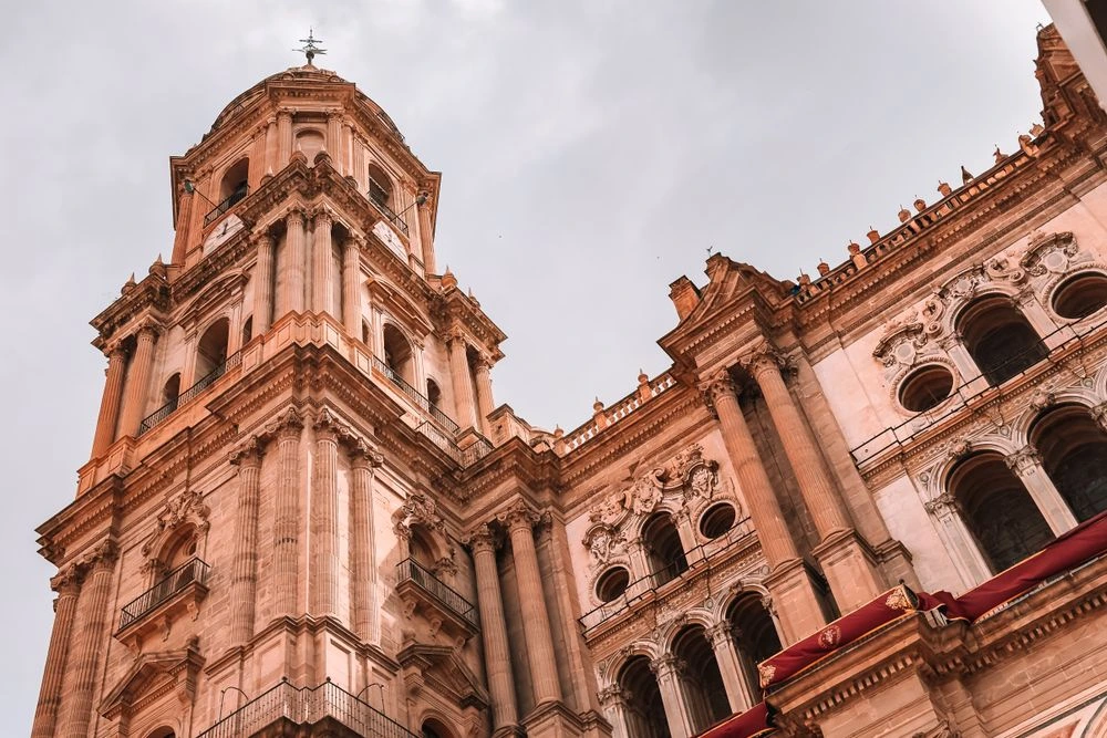 Málaga Cathedral (La Manquita), Spain Málaga Cathedral, known as La Manquita, in the historic center of Málaga, Spain