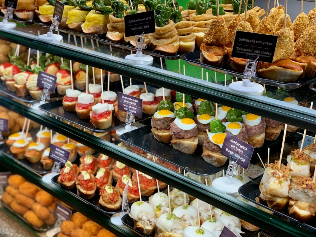 Málaga Tapas Crawl Traditional Spanish Food Traditional Spanish tapas served on small plates in Málaga