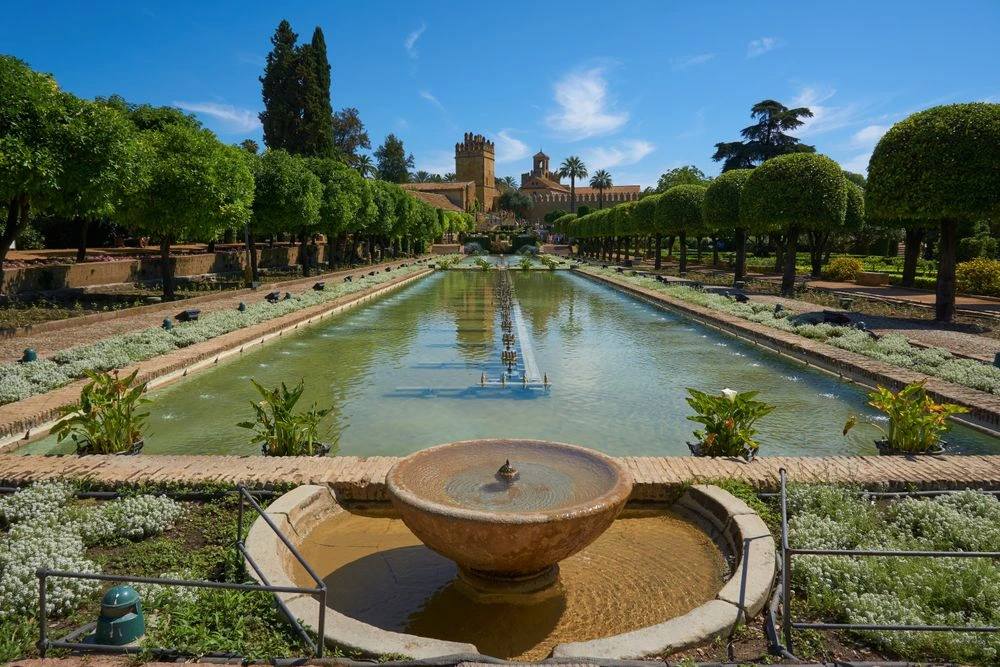 Royal Botanical Garden of Córdoba, Spain Green walking paths and botanical collections at the Royal Botanical Garden of Córdoba, Spain